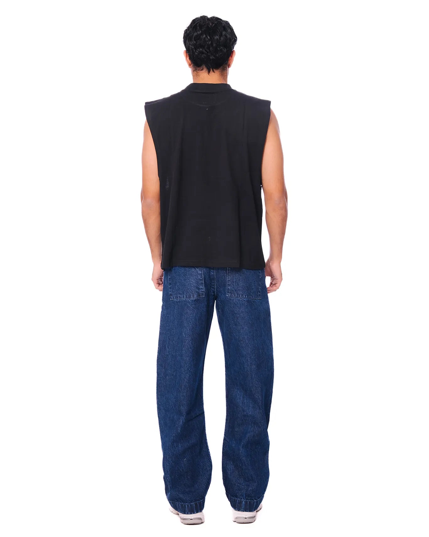 Naqees Black Black Vest - CULT - haider