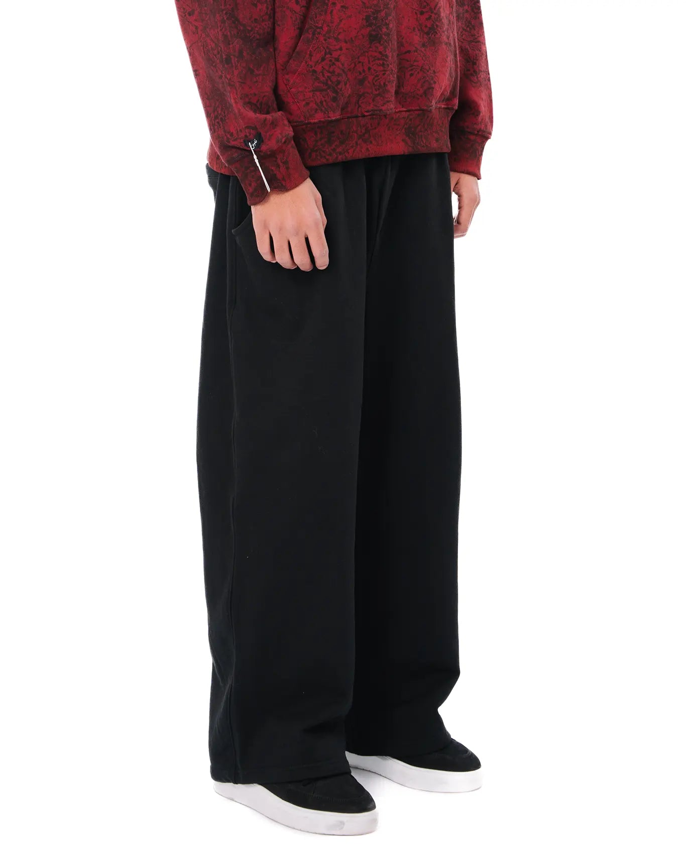 Naqees Black Black Void Black Trousers - CULT - haider