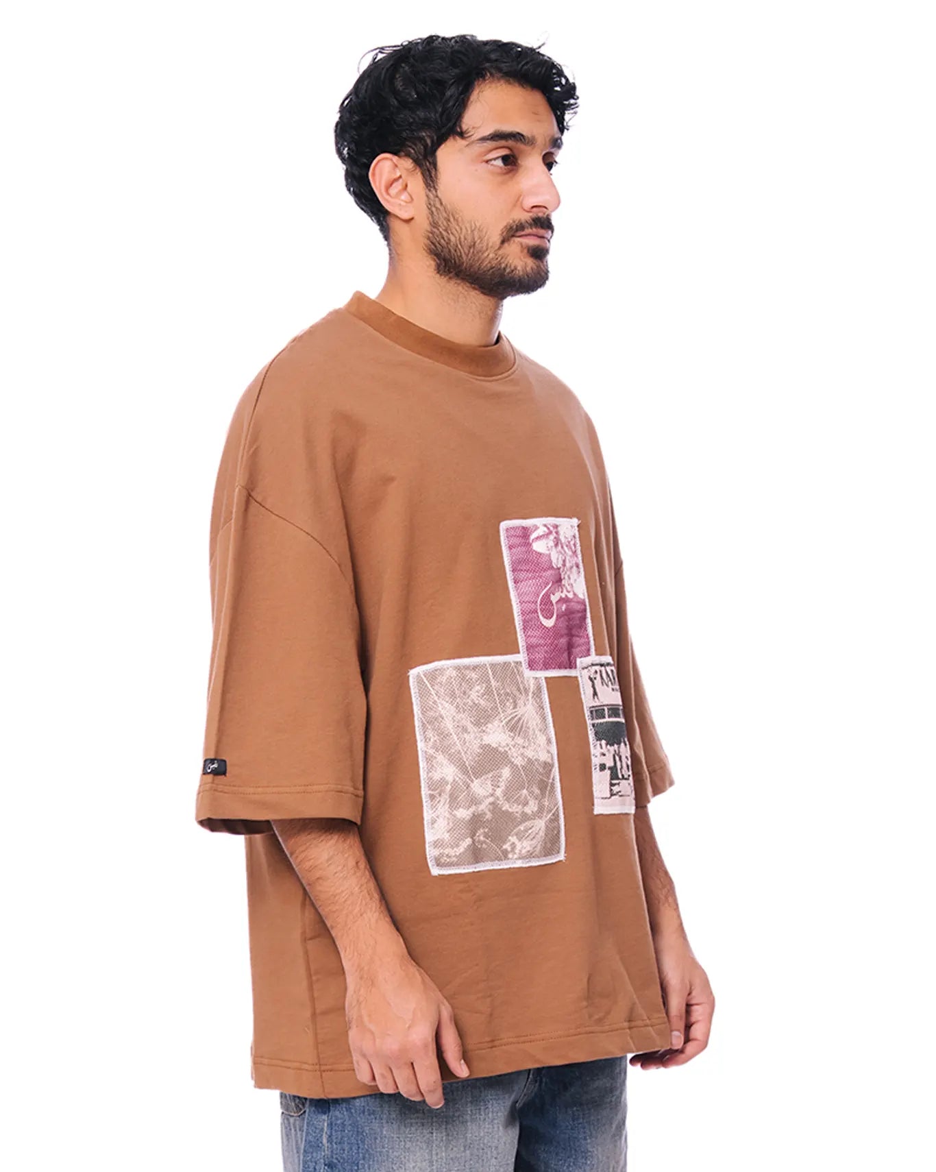 Naqees brown Karachi Bakery Tee Cult Store Pakistan