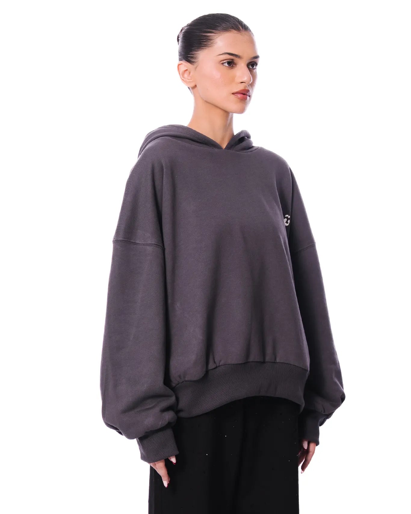 naqees charcoal reversible hoodie cult store pakistan 7