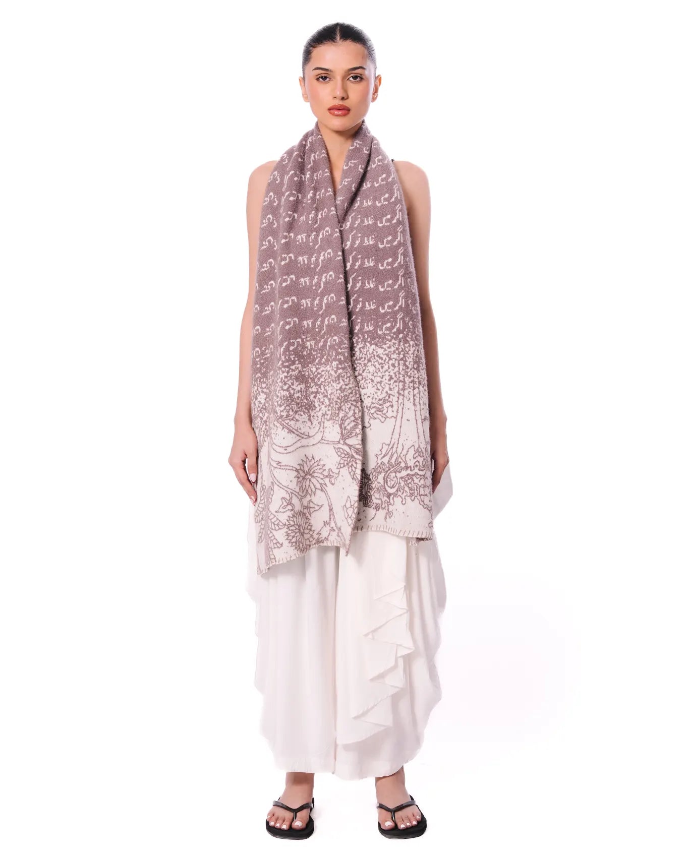 naqees lavender wool scarf cult store pakistan 3