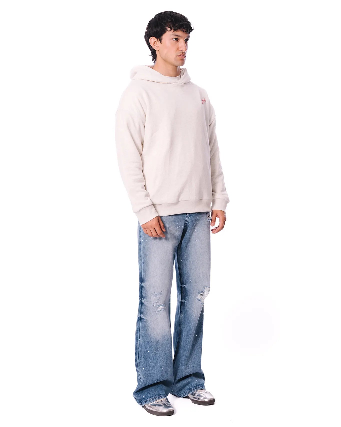 naqees oatmeal reversible hoodie cult store pakistan luxury streetwear