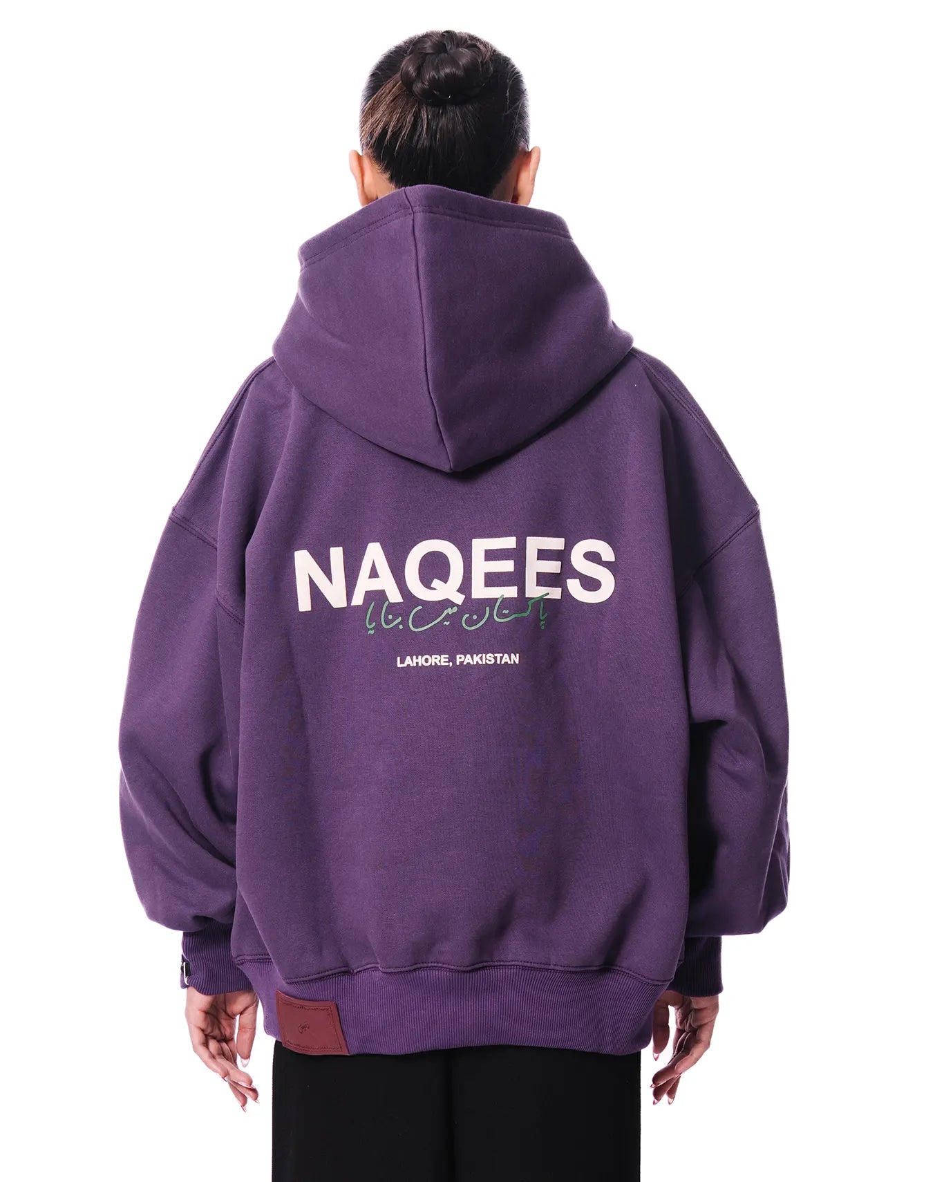 naqees purple balloon hoodie cult store pakistan 2