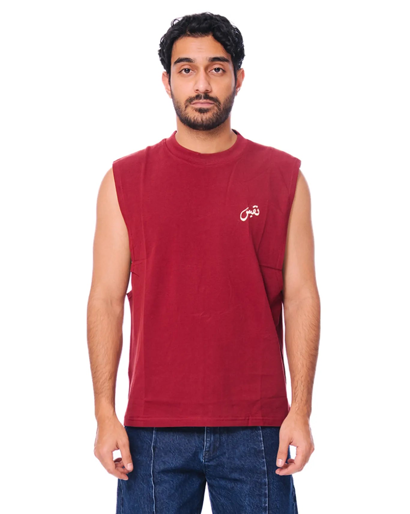 Naqees Maroon Maroon Vest - CULT - haider