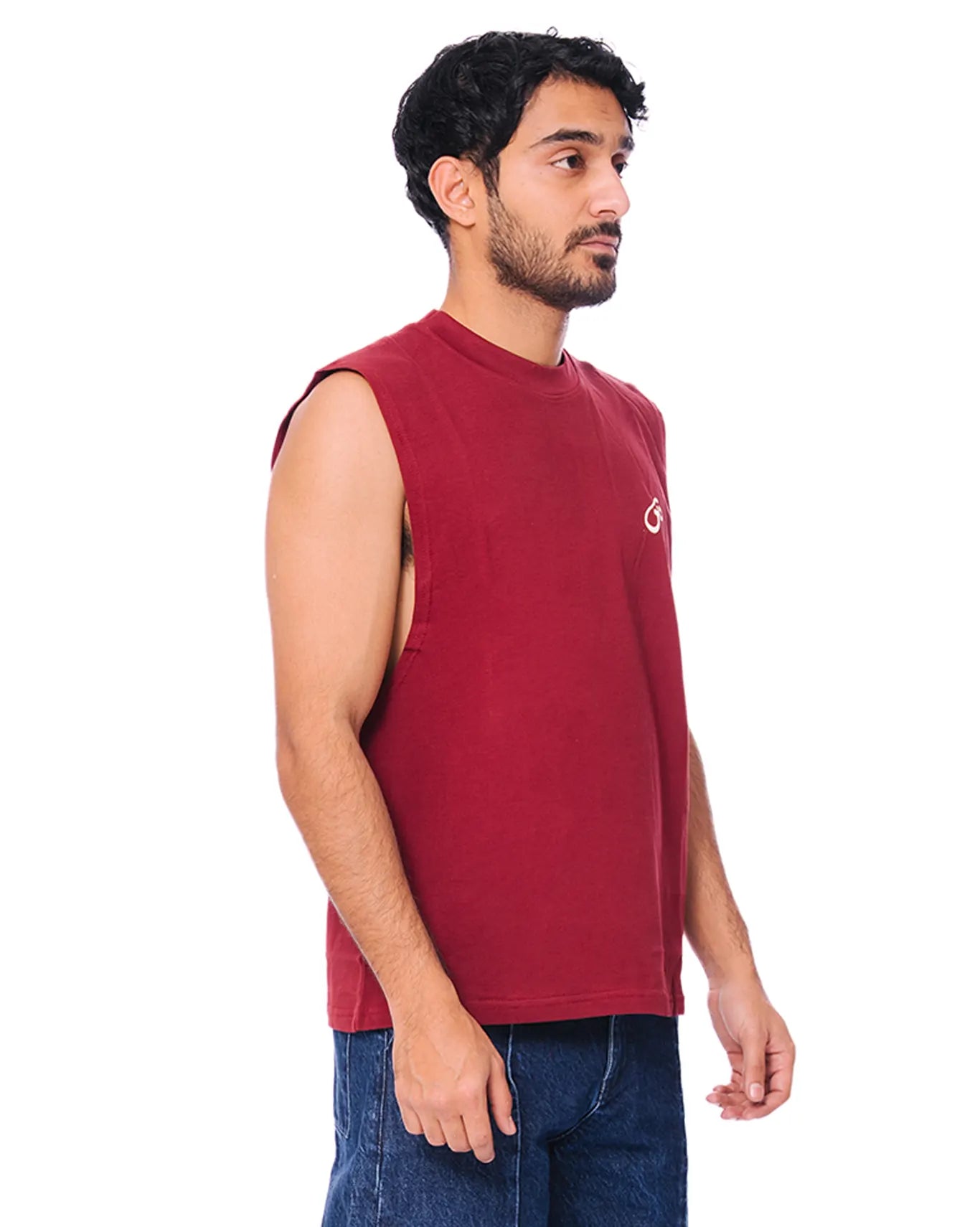 Naqees Maroon Maroon Vest - CULT - haider