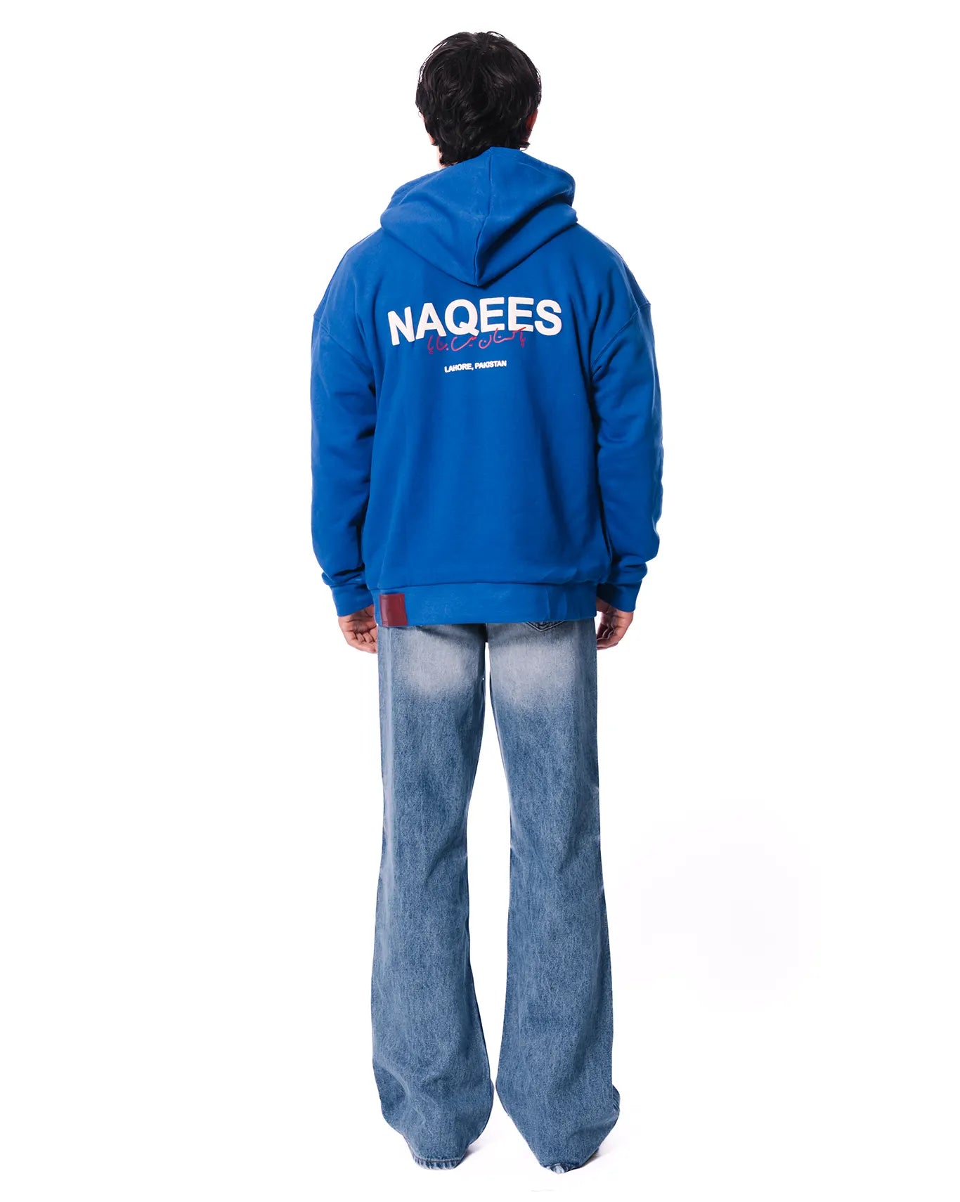 Naqees Royal Blue Royal Blue Reversible Hoodie - CULT - haider