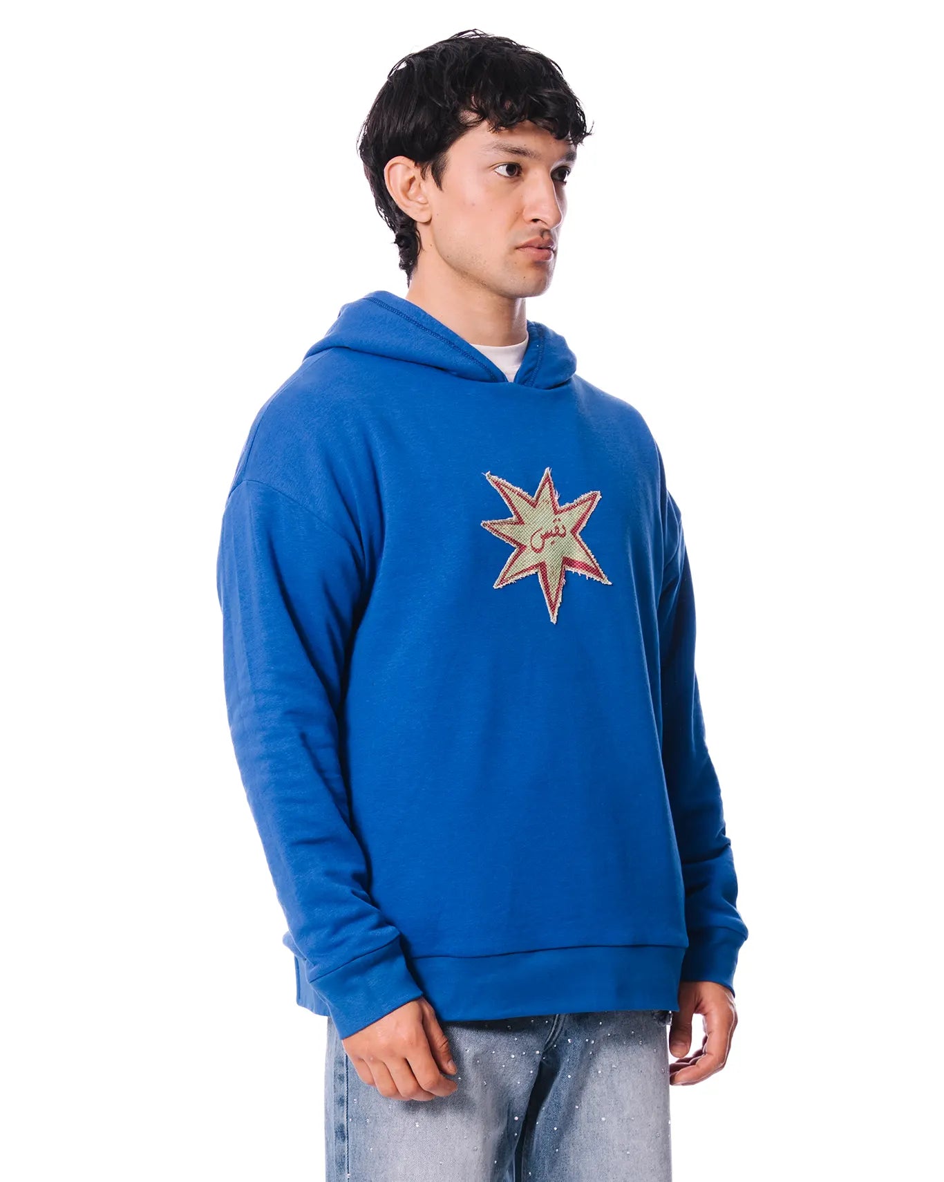 Naqees Royal Blue Royal Blue Reversible Hoodie - CULT - haider