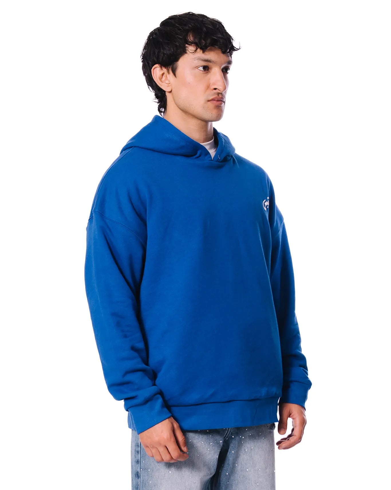 Naqees Royal Blue Royal Blue Reversible Hoodie - CULT - haider