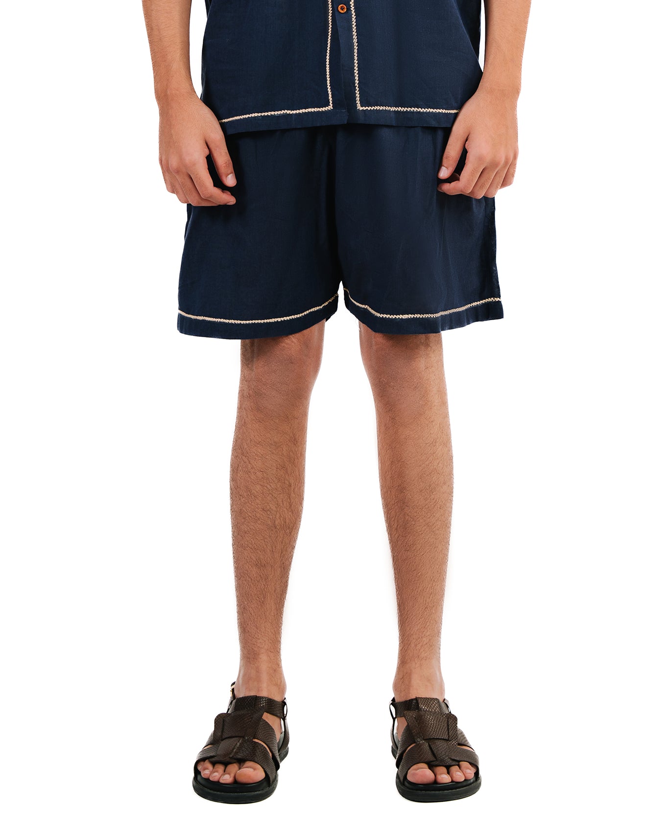 oga Blue Two Fish Shorts cult