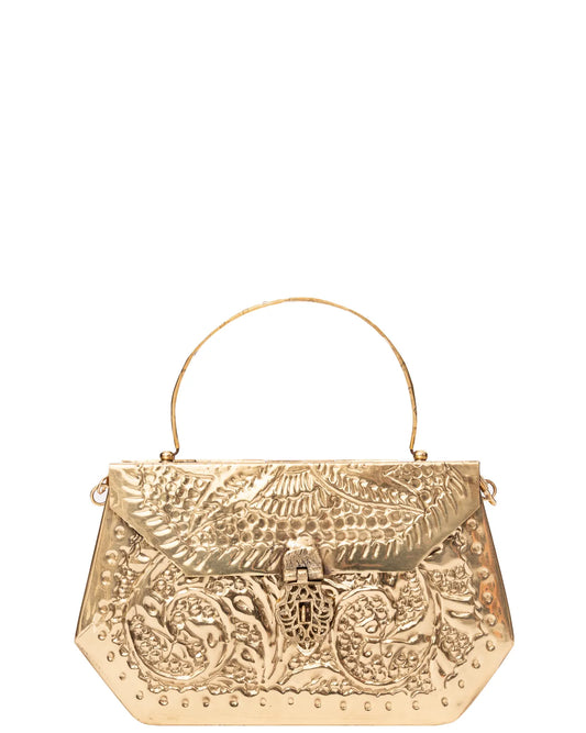 peetal Gold Shaakh Brass Bag cult store pk