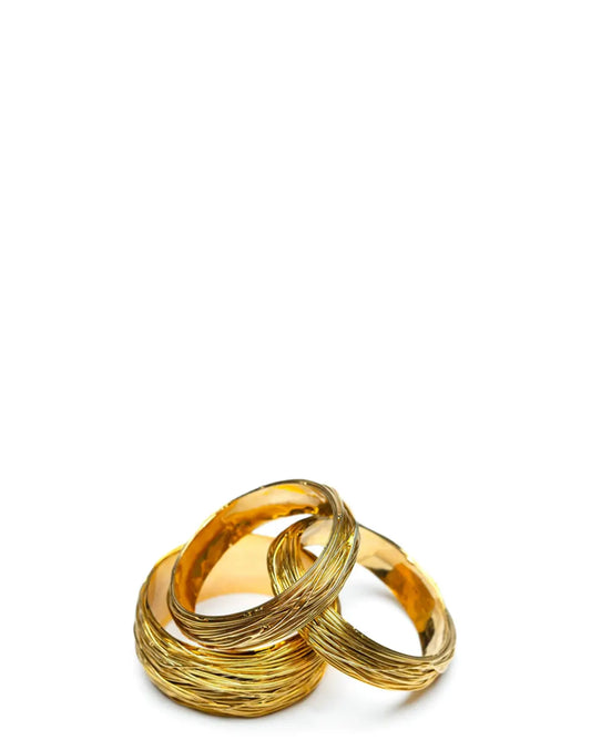 project 1959 Gold Tangled Bangle cult store pakistan