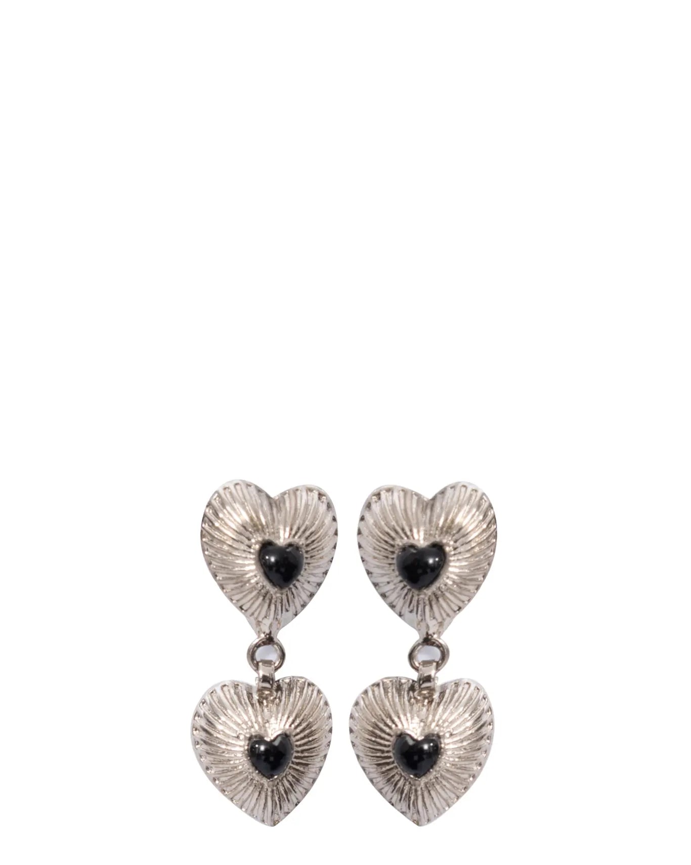 project 1959 Silver Bird Heart Earrings cult store karachi pk