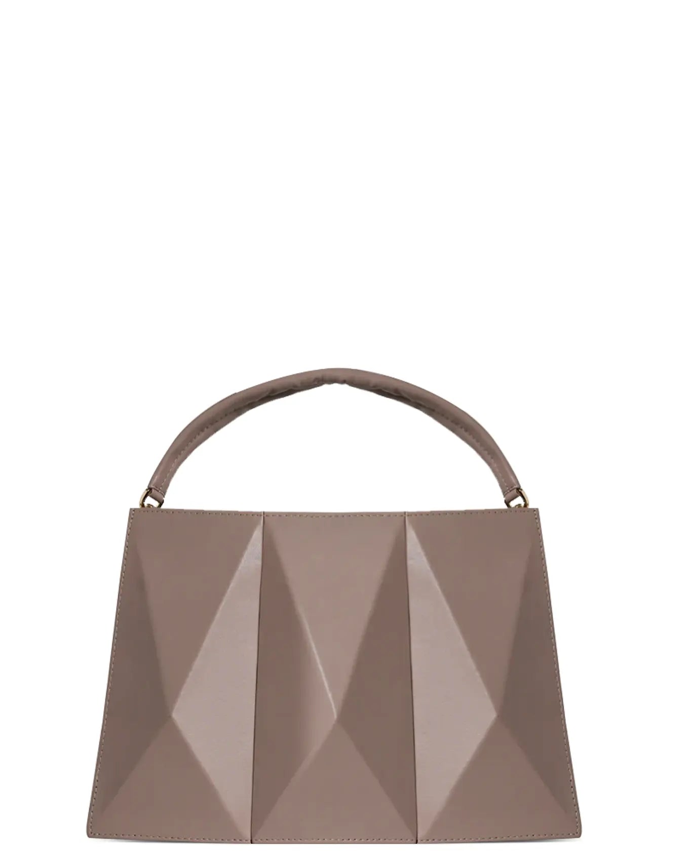 Warp Taupe Grey Taupe Grey Hexella Accordian Bag - CULT - haider
