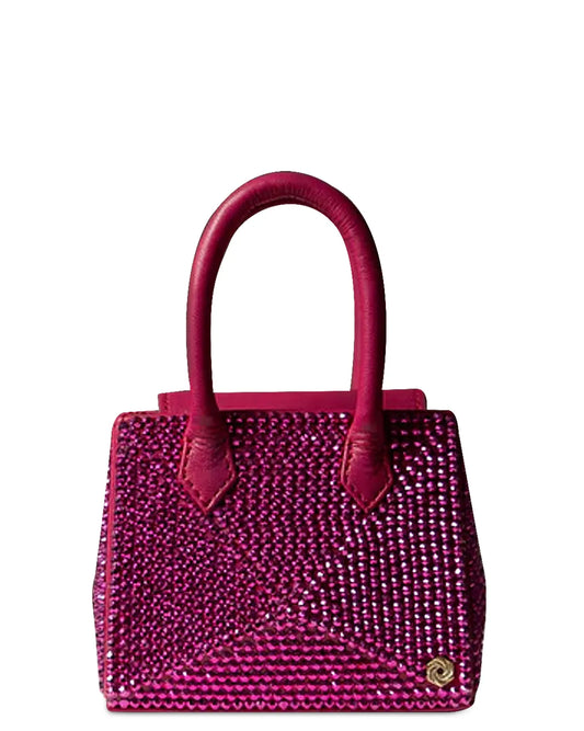 Warp metallic fuschia crystal petit bag cult store pakistan
