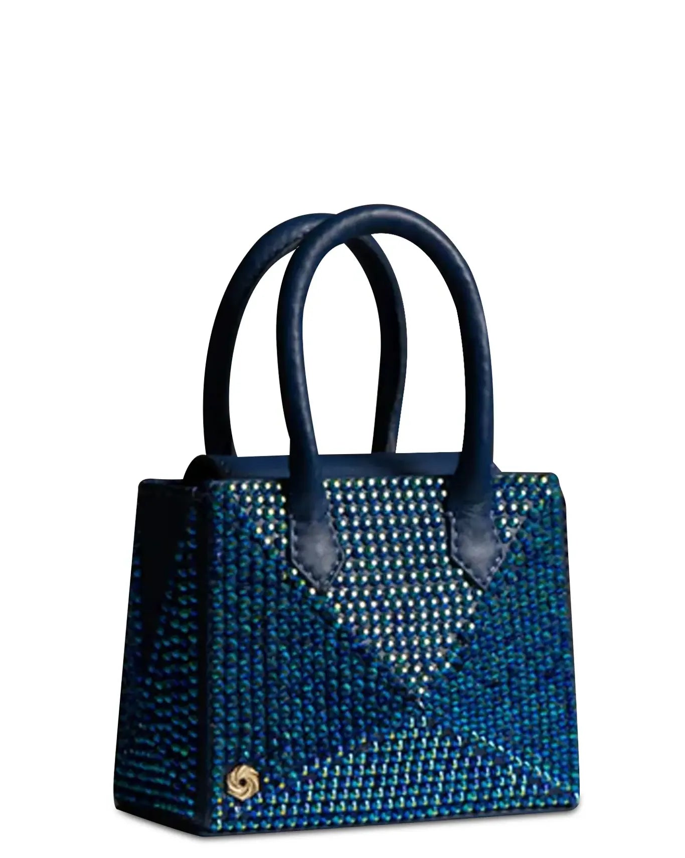 Warp peacock blue crystal petit bag cult store pakistan