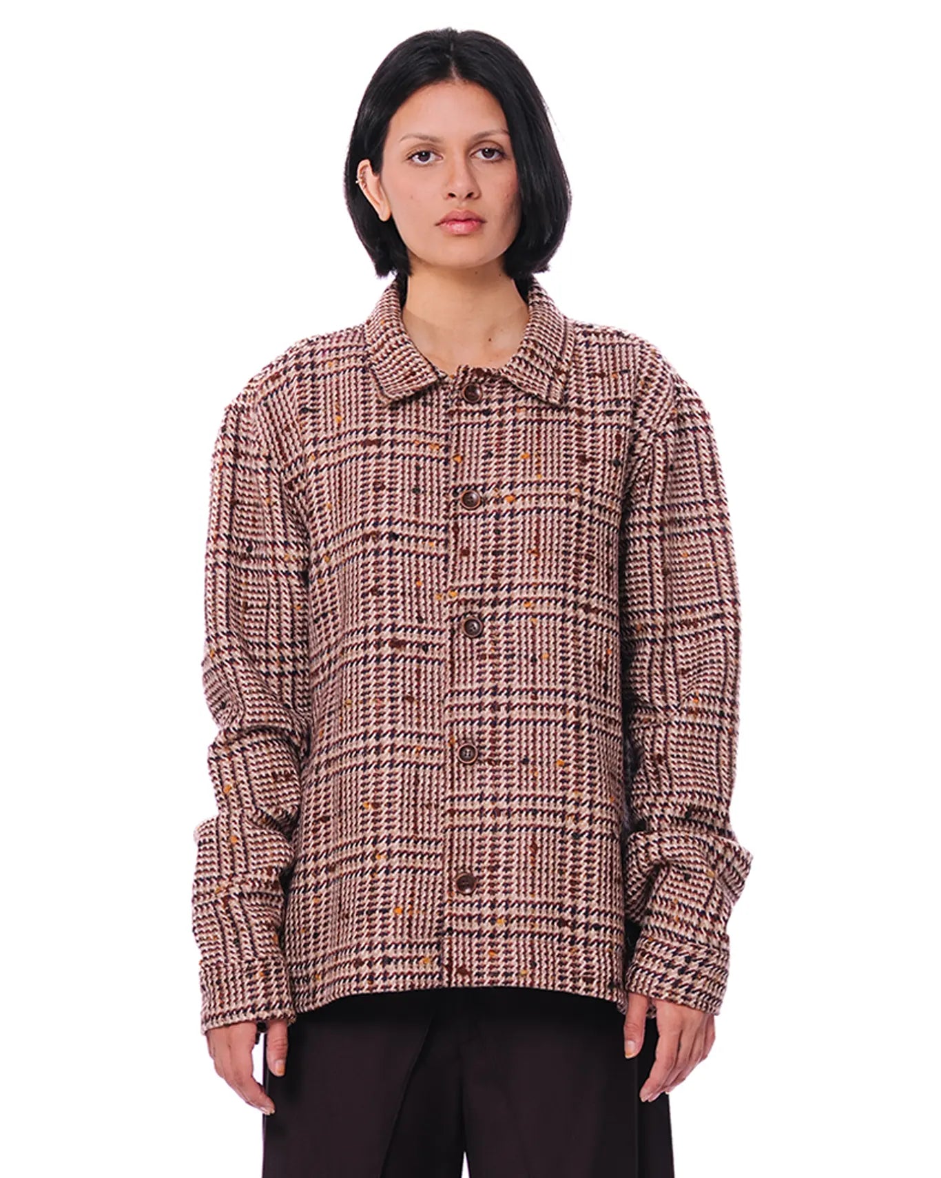 wear oga Brown Amethyst Jacket cult pkaistan karachi women winter