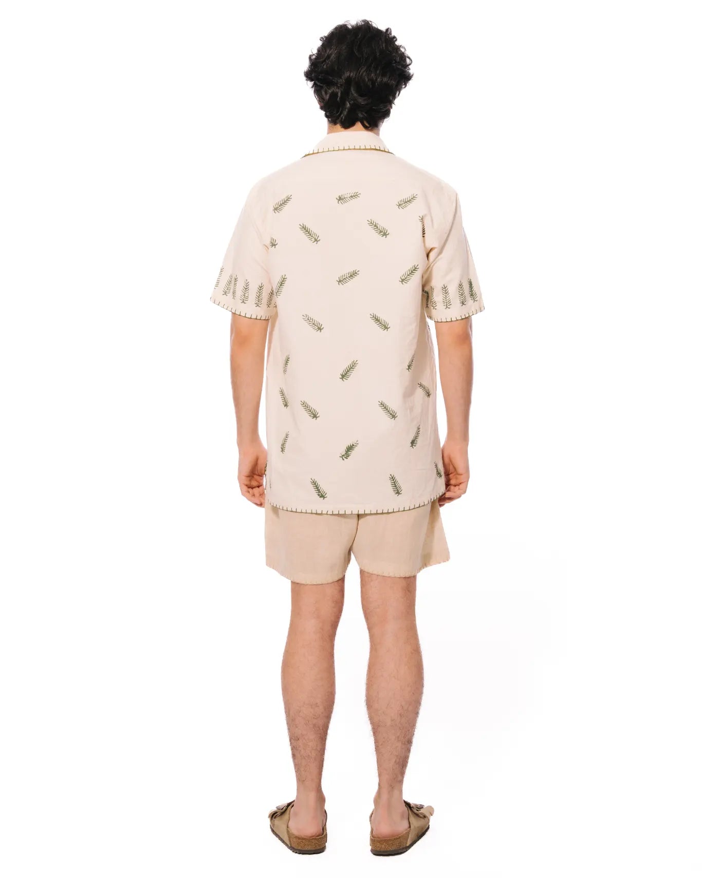 wear oga Cream Moss Leaf Shirt cult men
