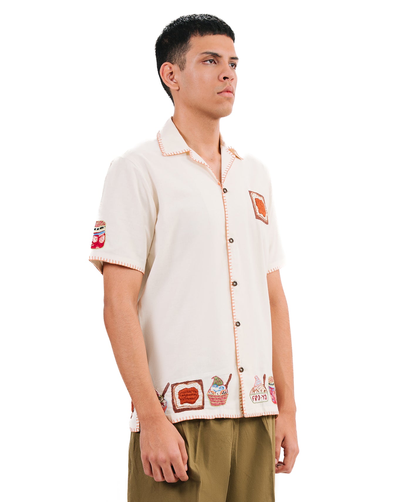 wear oga Creme Brunch Shirt cult store men