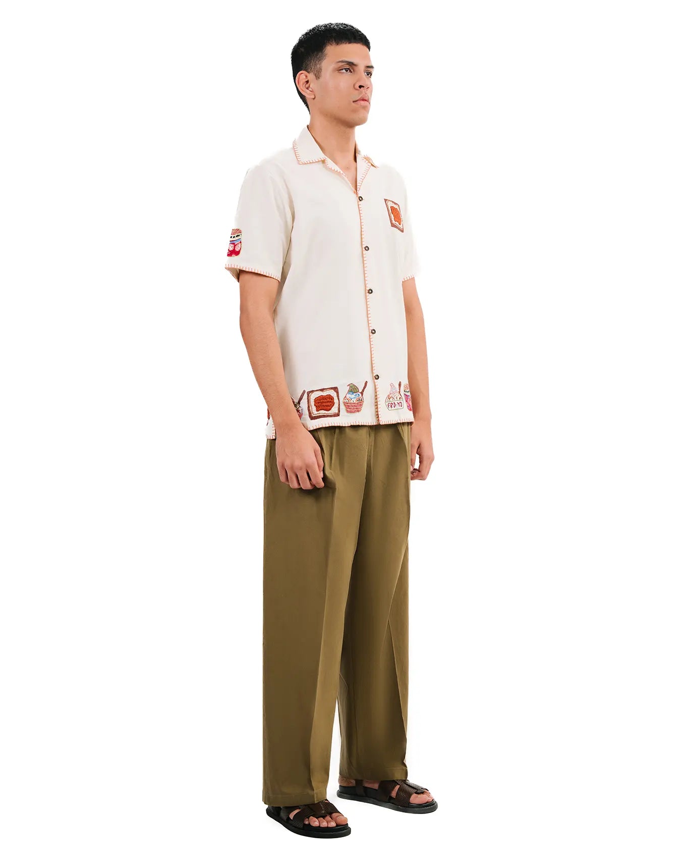 wear oga Creme Brunch Shirt cult store men
