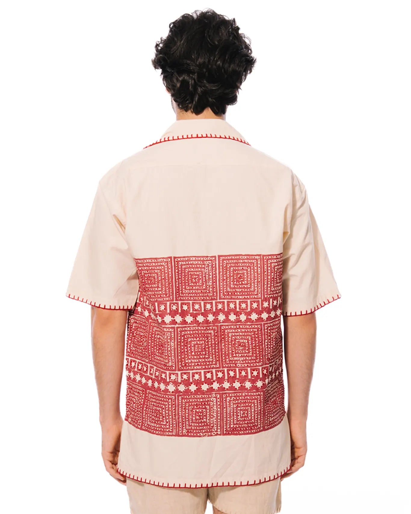 wear oga Creme Maze Shirt cult men