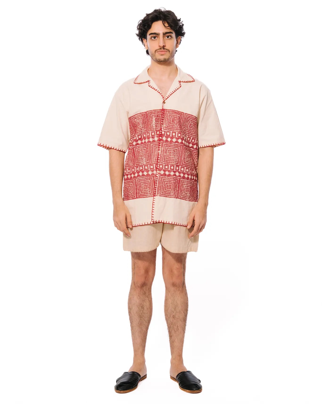 wear oga Creme Maze Shirt cult men