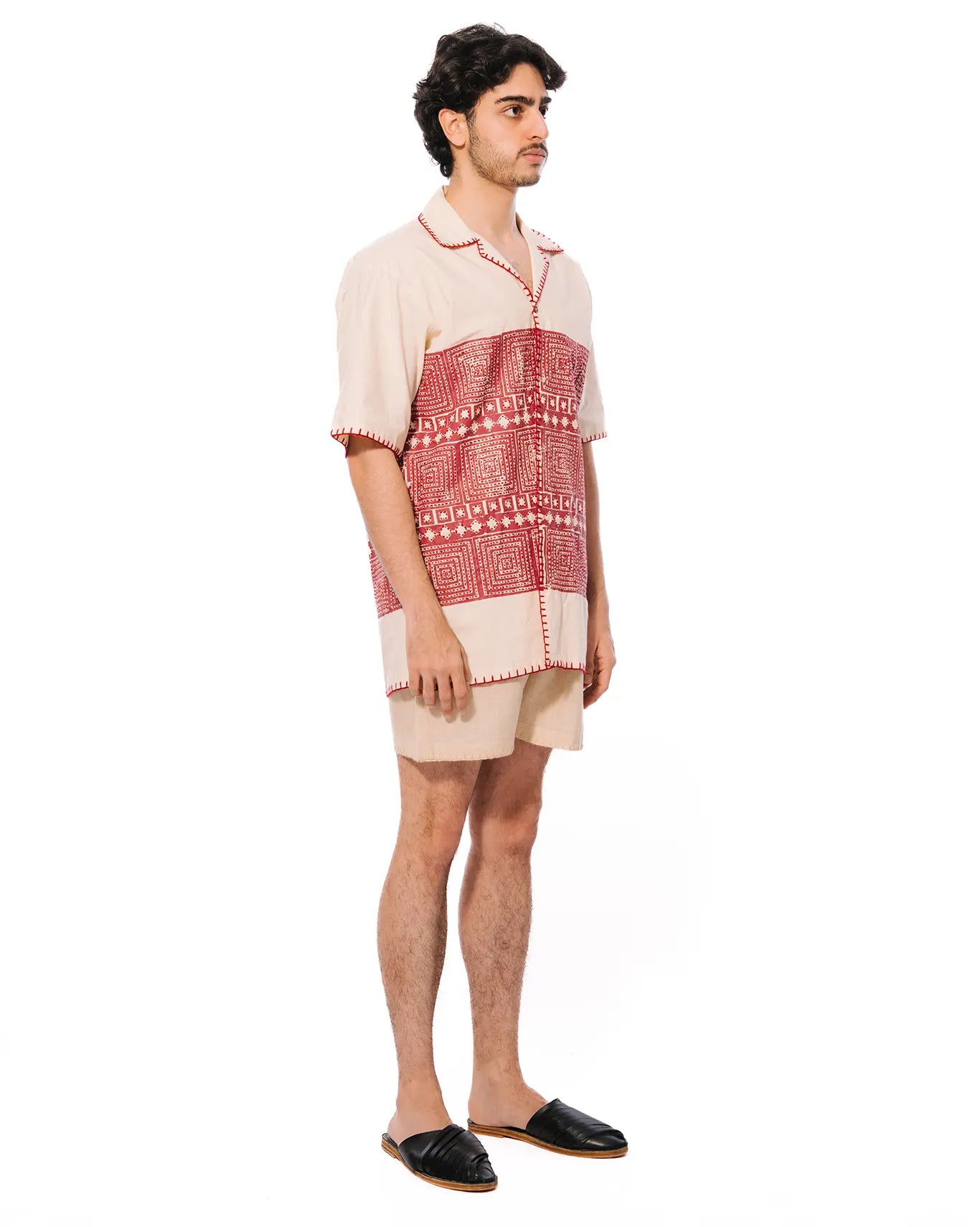 wear oga Creme Maze Shirt cult men