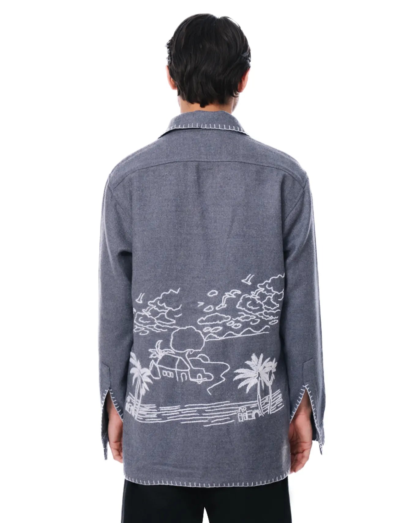 wear oga Grey Palm Jacket cult men