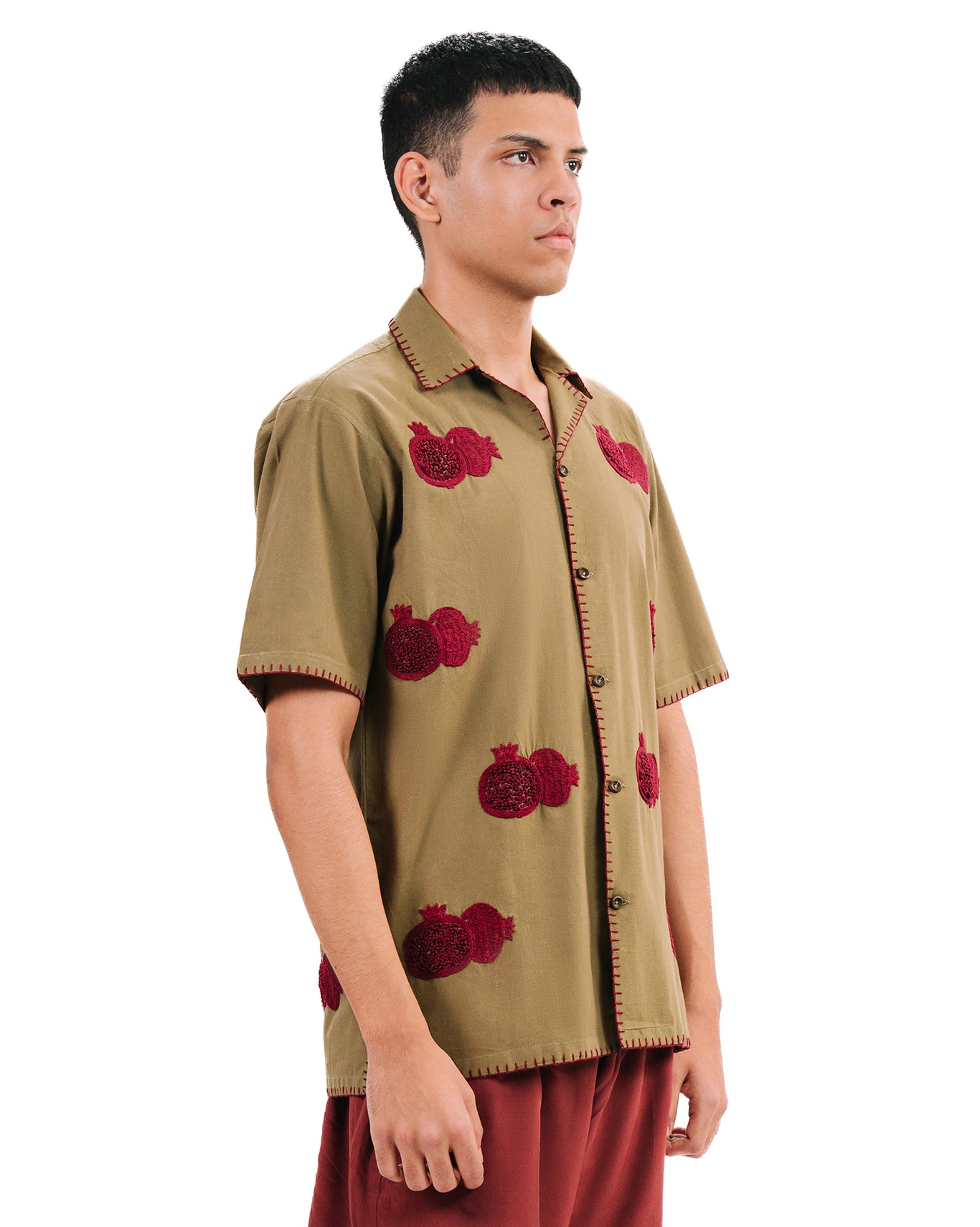 wear oga Khaki Woodland Shirt cult men