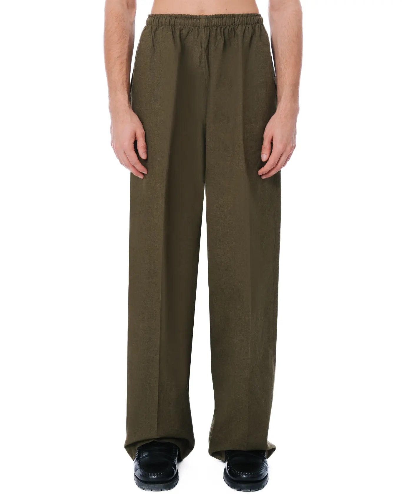 wear oga Moss Green Organic Pants cult store men