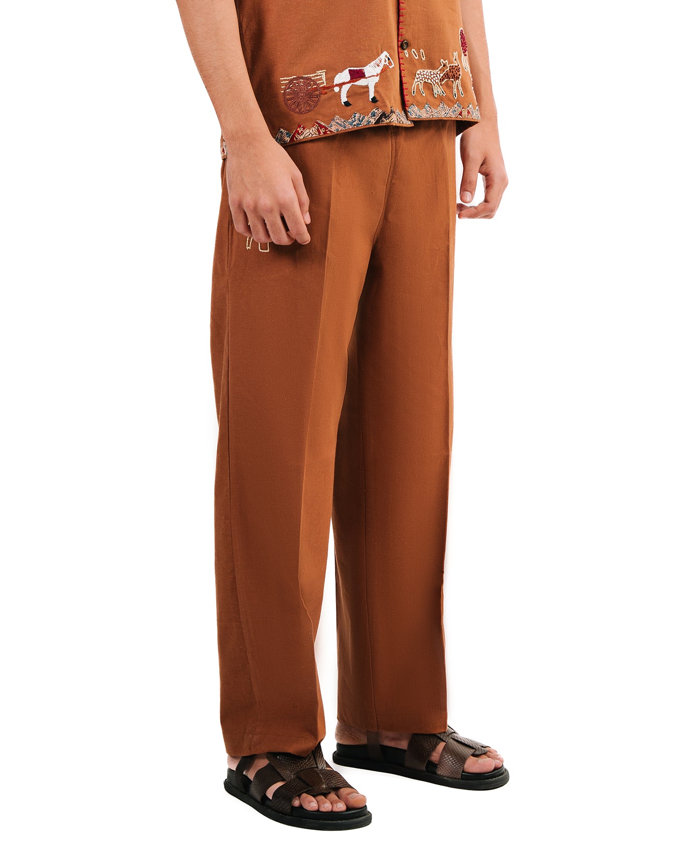 wear oga Orange Ranch Pants cult men