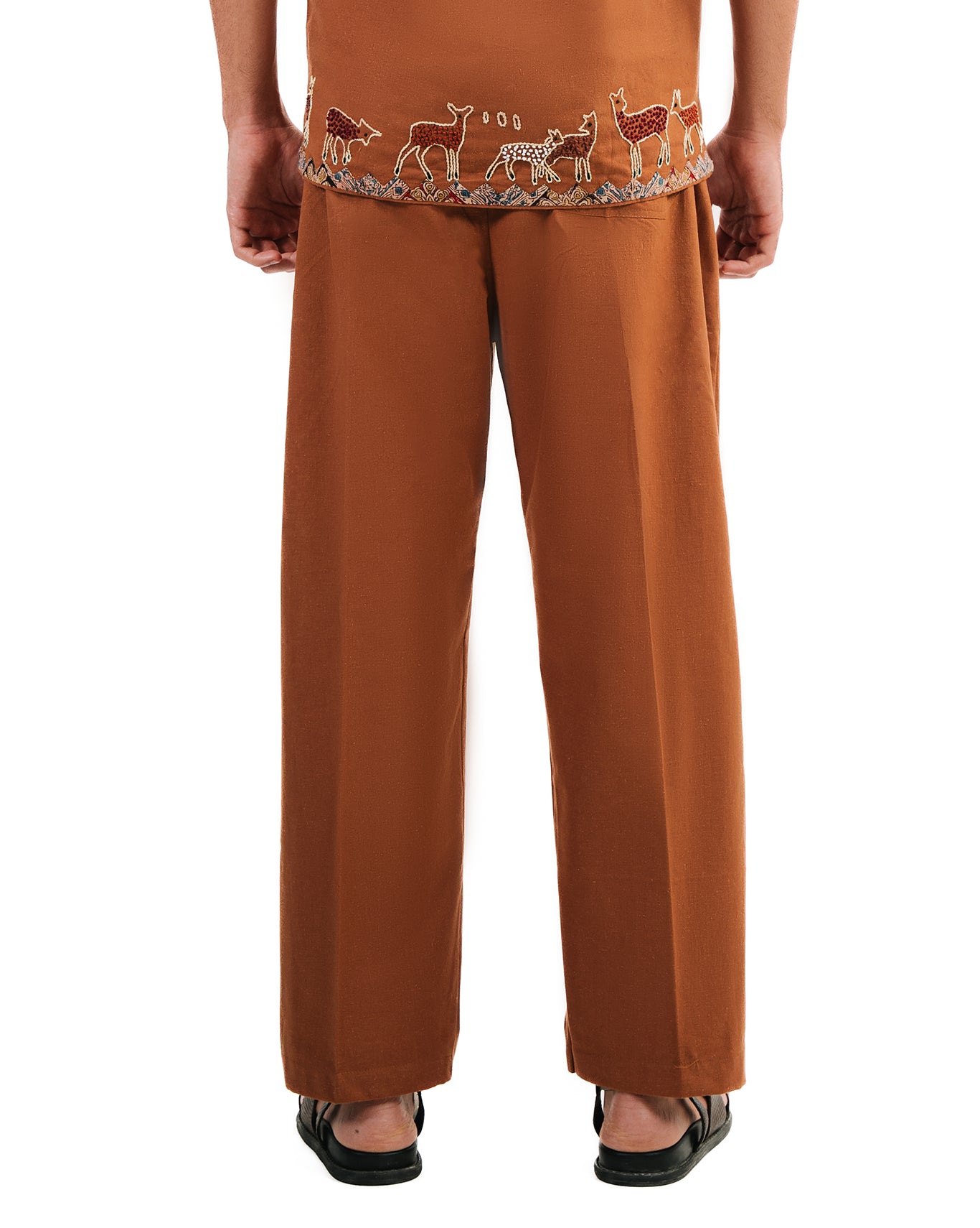 wear oga Orange Ranch Pants cult men