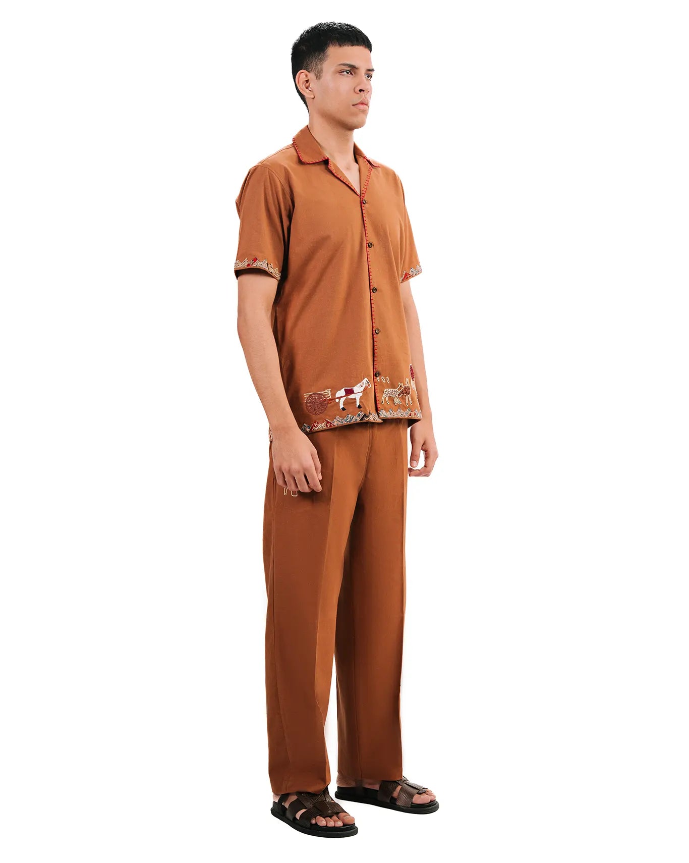 wear oga Orange Ranch Pants cult men