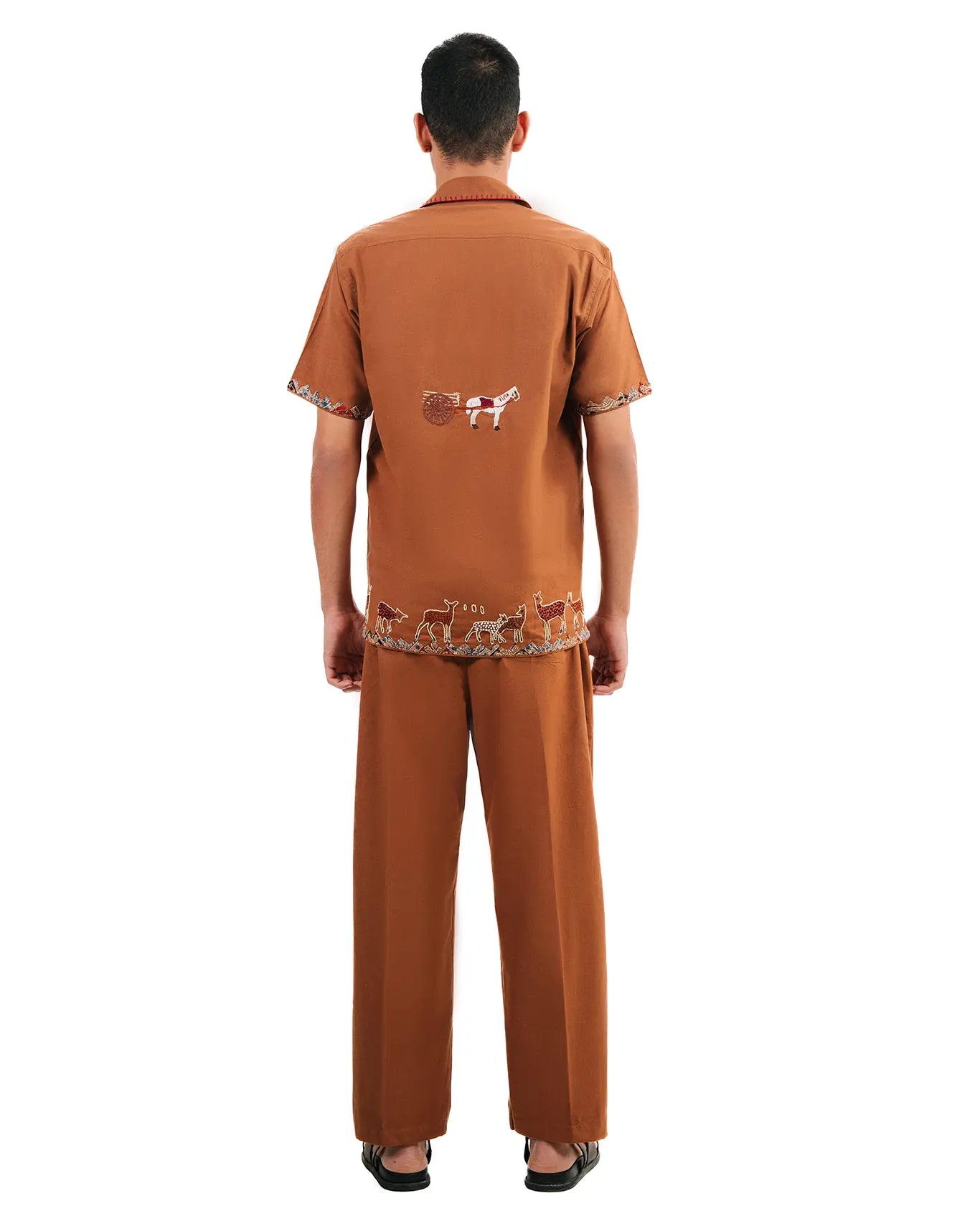 wear oga Orange Ranch Pants cult men