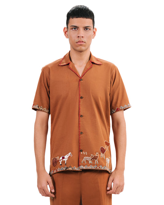 wear oga Orange Ranch Shirt cult store
