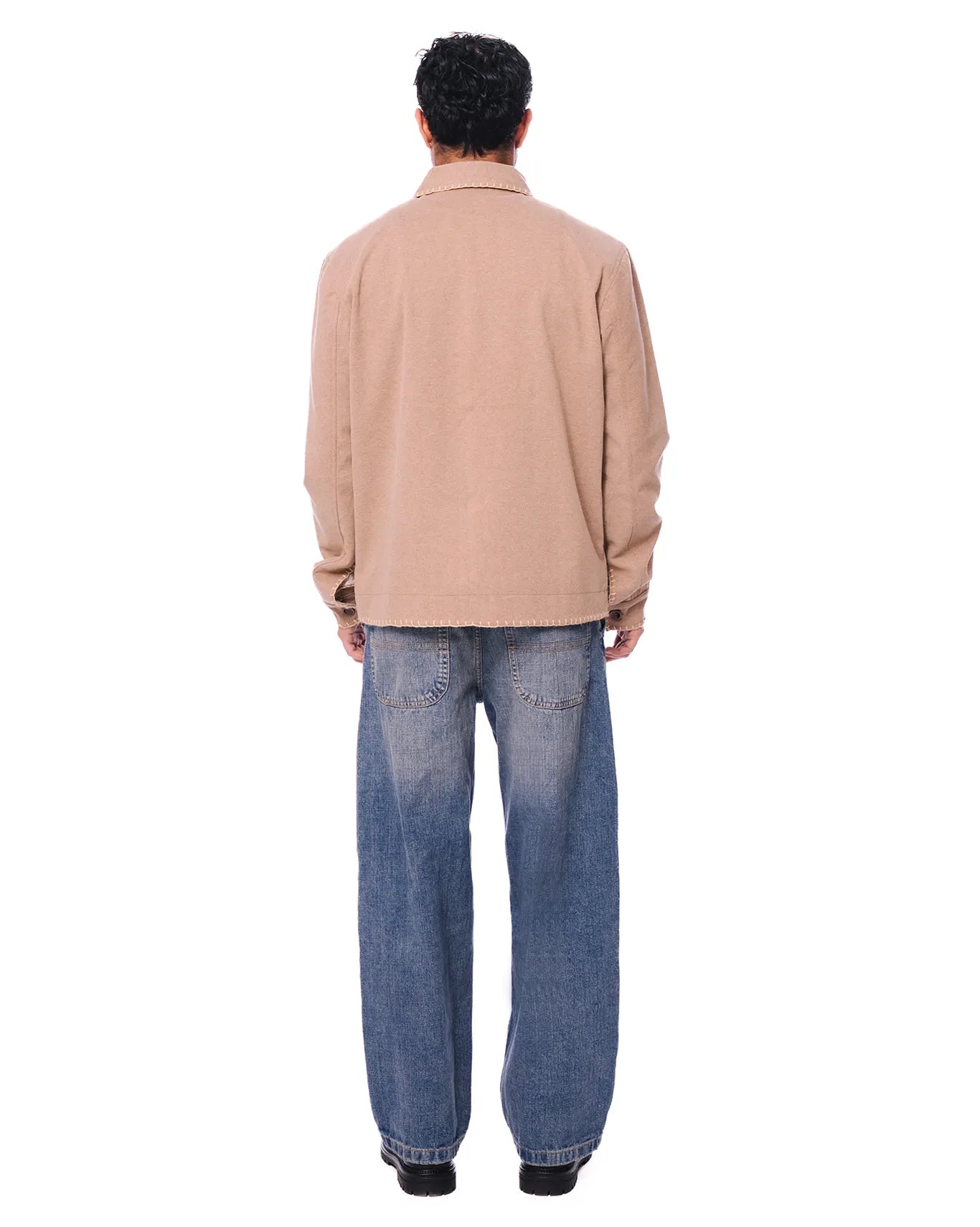 wear oga beige alpine jacket cult store pakistan wool mens outerwear