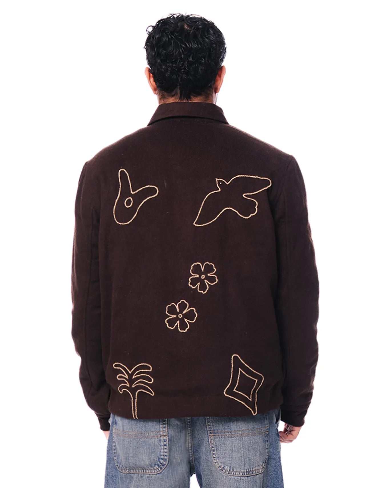 Wear Oga Brown Brown Jacket - CULT - haider